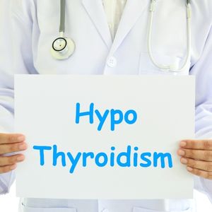 Letrero que pone hipotiroidismo